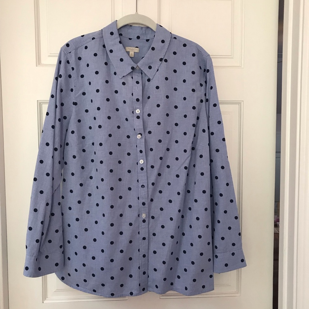 Talbots long sleeve blouse